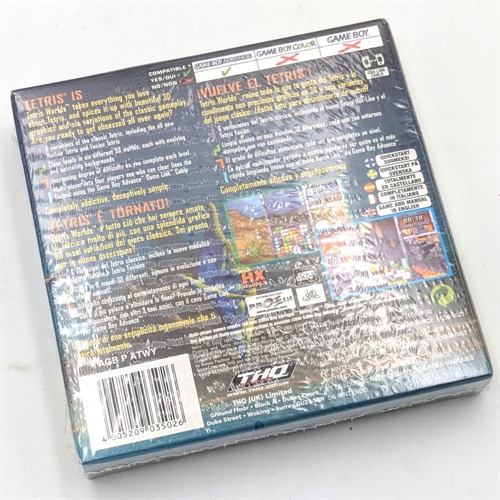 Tetris Worlds - New In Box - GameBoy Advance spil (A Grade) (Genbrug)